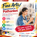 Fine Arts Department in Pathankot college